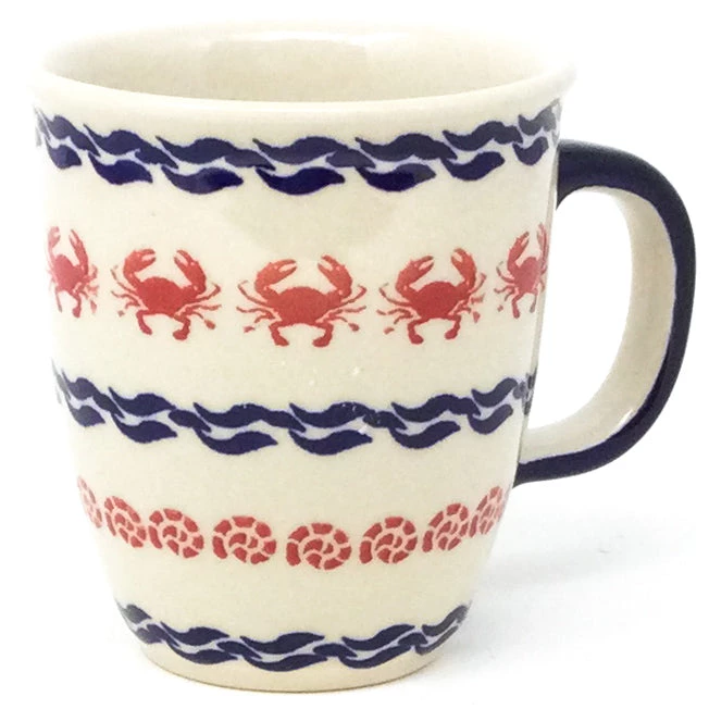 Janelle Imports Bistro Cup 10.5 Oz In Red Crab 3 Janelle Imports Bistro Cup 10.5 Oz In Red Crab