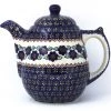 Janelle Imports Tall Teapot 2 Qt In Petunia