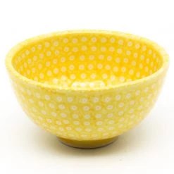Janelle Imports Rice Bowl In Yellow Elegance