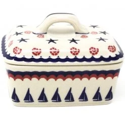 Janelle Imports Butter Box In Blue Sail