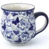 Janelle Imports Gentlemen's Cup 16 Oz In Blue Butterfly 2 Janelle Imports Gentlemen's Cup 16 Oz In Blue Butterfly