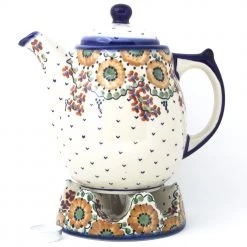 Janelle Imports Tall Teapot 2 Qt In Fall