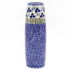 Janelle Imports Simple Vase In Alpine Blue