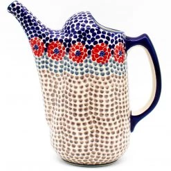 Janelle Imports Watering Pitcher 2 Qt In Red Zinnia