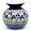 Janelle Imports Round Vase In Alpine Blue
