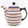 Janelle Imports Tall Teapot 2 Qt In Multi-Colored Flowers