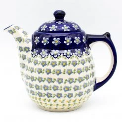 Janelle Imports Tall Teapot 2 Qt Periwinkle