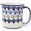 Janelle Imports Straight Cup 12 Oz In Seashells
