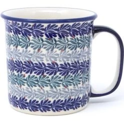 Janelle Imports Straight Cup 12 Oz In Spruce Garland