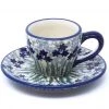 Janelle Imports Espresso Cup W/Saucer 2 Oz In Alpine Blue