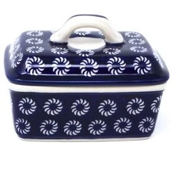 Janelle Imports Butter Box In Pinwheels