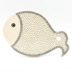 Janelle Imports Whale Cutting Board In Black Elegance