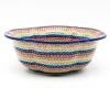 Janelle Imports Sm Retro Bowl In Multi-Colored Flowers