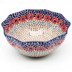 Janelle Imports Sm New Kitchen Bowl In Red Zinnia