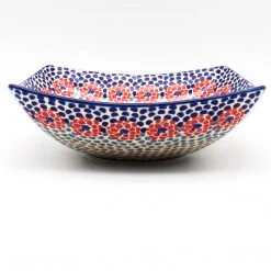 Janelle Imports Lg Nut Bowl In Red Zinnia