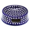 Janelle Imports Lg Dog Bowl In White Polka-Dot