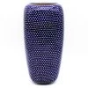 Janelle Imports Lg Modern Vase In Blue Elegance