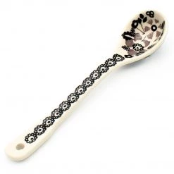 Janelle Imports Salt Spoon In Gray & Black