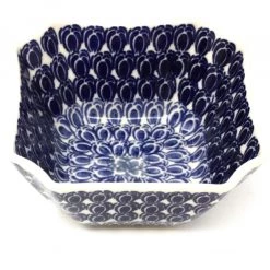 Janelle Imports Square Soup Bowl 16 Oz In Perennial Bulbs