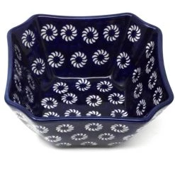 Janelle Imports Square Soup Bowl 16 Oz In Pinwheel