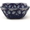Janelle Imports Square Soup Bowl 16 Oz In Peacock Glory