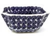 Janelle Imports Square Soup Bowl 16 Oz In Perennial Bulbs