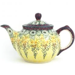 Janelle Imports Morning Teapot 1 Qt In Cottage Decor