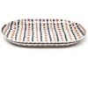 Janelle Imports Lg Oval Platter In Red Crab