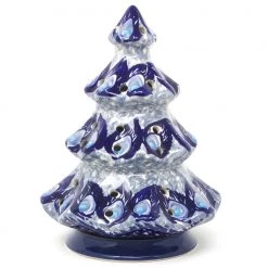 Janelle Imports Tree Tea Candle Holder In Peacock Glory