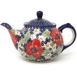 Janelle Imports Morning Teapot 1 Qt In Endless Garden
