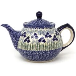 Janelle Imports Morning Teapot 1 Qt In Alpine Blue