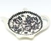 Janelle Imports Teabag Dish In Gray & Black