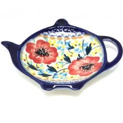 Janelle Imports Teabag Dish In Sophie's Garden