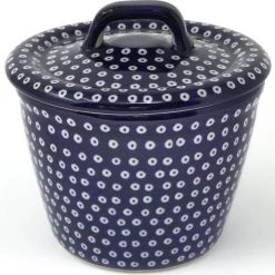 Janelle Imports Teabags Container 16 Oz In Blue Elegance