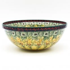 Janelle Imports Round Bowl 64 Oz In Cottage Decor