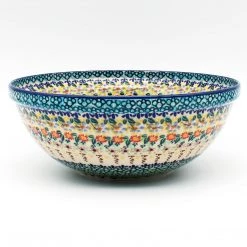 Janelle Imports Round Bowl 64 Oz In Country Fall