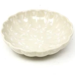Janelle Imports Shell Bowl 6.5" In Simply White