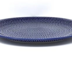 Janelle Imports Turkey Server In Blue Elegance