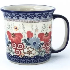 Janelle Imports Straight Cup 12 Oz In Perennial Garden