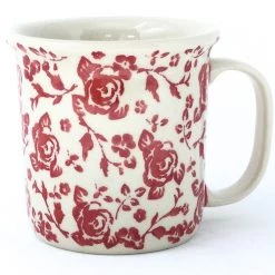 Janelle Imports Straight Cup 12 Oz In Antique Red