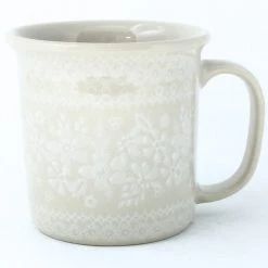 Janelle Imports Straight Cup 12 Oz In White On White