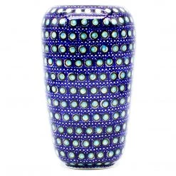 Janelle Imports Sm Modern Vase In Blue Moon