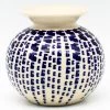 Janelle Imports Round Vase In Blue Rain