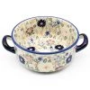 Janelle Imports Sm Round Baker W/Handles In Morning Breeze