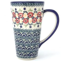 Janelle Imports Tall Cup 12 Oz In Wild Roses