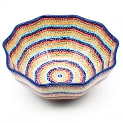 Janelle Imports Sm New Kitchen Bowl In Multi-Colored Flowers