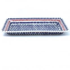 Janelle Imports Lg Rect. Server W/Lip In The Sixties