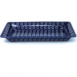 Janelle Imports Md Rect. Server W/Lip In Pinwheels