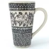 Janelle Imports Tall Cup 12 Oz In Gray & Black