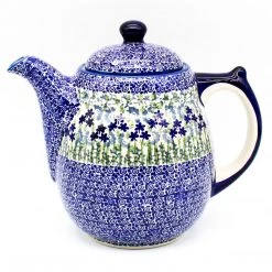 Janelle Imports Tall Teapot 2 Qt In Alpine Blue